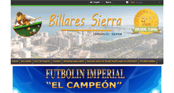 Desktop Screenshot of billaresierra.com