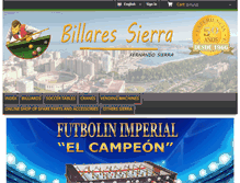 Tablet Screenshot of billaresierra.com